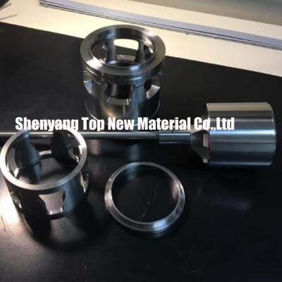 China CNC Machining Fisher Control Valve Seat Parts Inserts Silver And Grey Color for sale