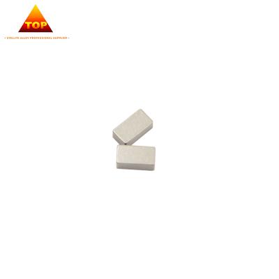 China Cobalt Chrome Alloy Saw Tips Powder Metallurgy Processing Wood Cutting Tools for sale
