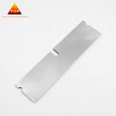 China Chemical Industry Chrome Cobalt Alloy Blade For Viscose Fabric Cutting for sale