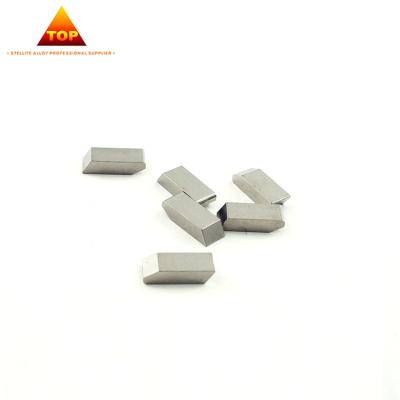 China Tungsten Welding Cobalt Chrome Alloy Saw Tips For Wood Cutting Band / Frame / Circular Saws for sale