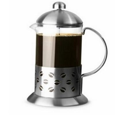 China Durable Heat Resistant Stainless Steel 350 600 800 1000Ml Coffee French Press for sale