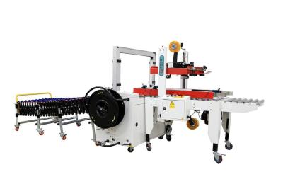 China 220V 2KW Shrink Film Wrapping Machine Automatic Box Sealing Machine For Logstics Industry for sale