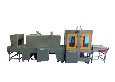 China POF PE PVC Film Sleeve Wrapping Machine Hot Wind  With CE Approval for sale