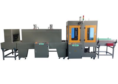 China Straight Feeding Sleeve Shrink Film Wrapping Machine With PE PVC Film for sale