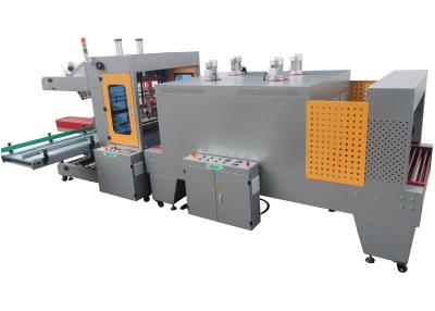 China Homothermal PE Film Water Bottle Wrapping Machine Automatic Counting for sale