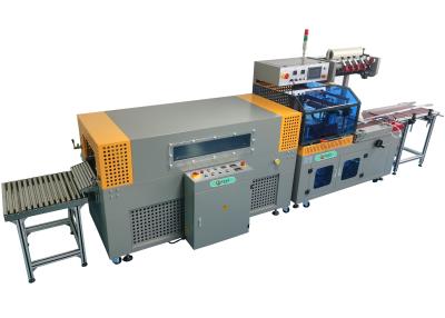 China Continuous L Bar Food Shrink Wrap Machine Fully Automatic for sale