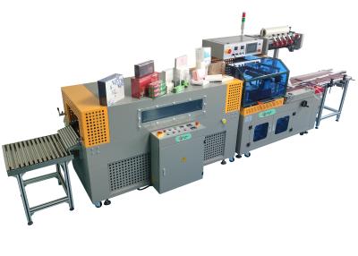 China 200 Degree Side Sealing Automatic Shrink Wrap Machine For Garbage Bags for sale