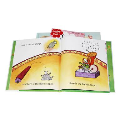 China Impressão de livros infantis em cores CMYK Impressão personalizada de livros de capa dura para estudar inglês à venda