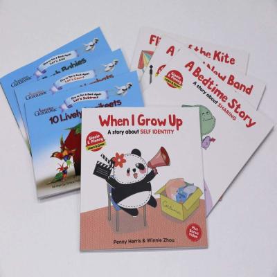 Chine ISO9001 Gigo Kids Book Printing Livres d'histoires en anglais pour enfants à couverture rigide à vendre