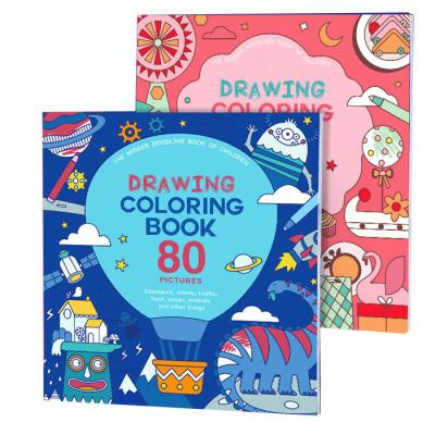 China C1S C2S Papel revestido brillante Libro para niños Impresión para colorear Libros de colores de dibujos animados en venta