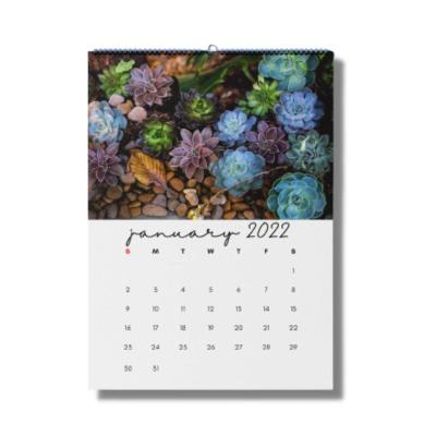 China Matte Lamination Desk Calendar Printing 600-1000gsm Monthly Wall Calendars for sale