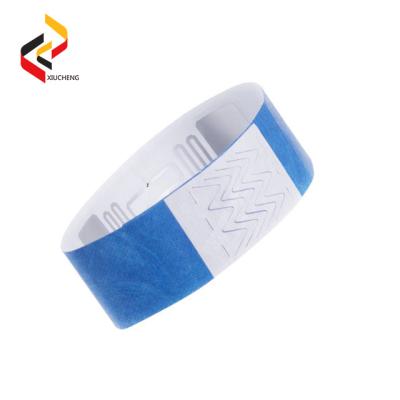 China Disposable Printing RFID Paper Wristband for Event Live Concert China Manufacturer for sale