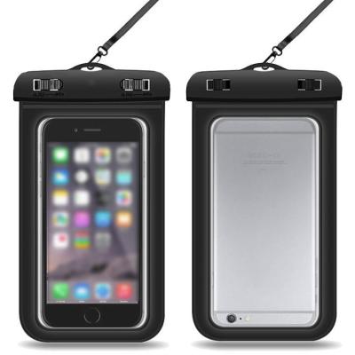 China TPU Waterproof Cell Phone Pouch ODM Universal Waterproof Phone Case Cover for sale