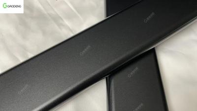 China Soft Light Black Aluminum Profile Windows And Doors With Sense for sale
