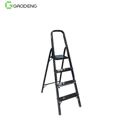 中国 Max Load 120 KG Luxury Aluminum Ladder 4 Steps 1.0 Mm Thickness 販売のため