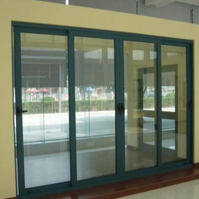 China Office Double Glazed Aluminium Sliding Doors Villa ISO9001 for sale