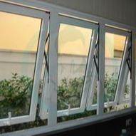 China White Exterior Aluminum Window Awnings Vertical Swing Open for sale