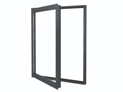 China 1.4mm Aluminum Frame Casement Windows for sale