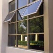 China 1.4mm-2.0mm Aluminum Frame Awning Windows for sale