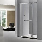 China Waterpoof Aluminum Hinged Door Shower Room Double Tempered Glass for sale