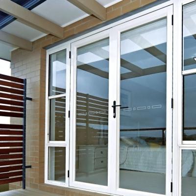 China Hall T6063 Aluminum Hinged Door Transparent Glass for sale