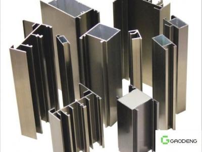 China PVDF Coating Aluminum Profiles For Doors And Windows 0.8mm-30mm for sale