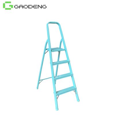 China Green 250mm Aluminium Folding Ladder 1.2mm Corrosion Resistance for sale