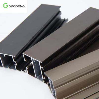 China Colored Anodize Aluminum Window Frame Extrusions T3-T8 for sale