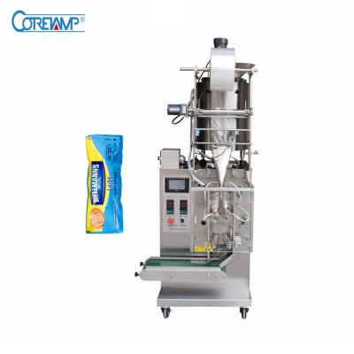 China Fruit Chutneys Paste Filling and Sealing Machine Beer Milk Powder Glass Spare Parts Water Plastic Vertical Automatic 15ml 30ml for sale