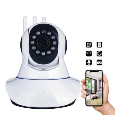 China 3 Antennas Indoor Home Security Cameras Baby Monitor With P2P Two Way Talk for sale