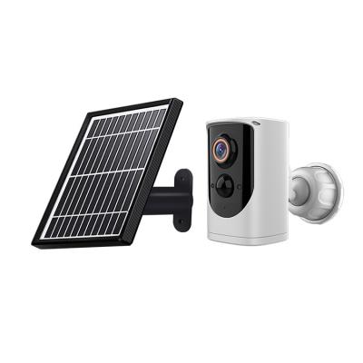 China Home Outdoor Solar Wifi Camera With 6000mAh Rechargeable Battery for sale