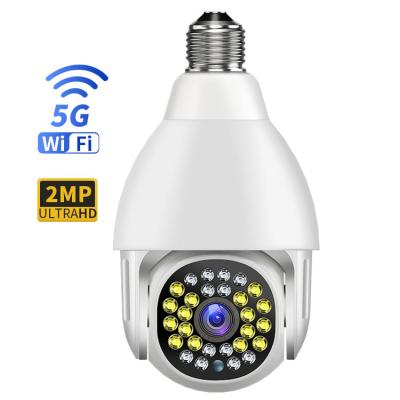 Cina radio panoramica della macchina fotografica della lampadina di 5G Smart E27 Wifi per sicurezza domestica dell'interno in vendita