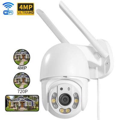 China Auto Tracking 1080P Outdoor Waterproof Smart Wifi Camera With Double Light for sale
