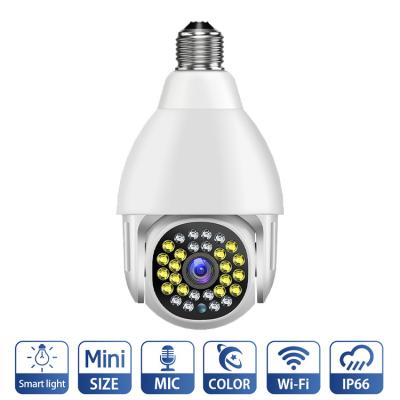 China 5G Light Bulb WiFi Camera For Home Security 1080P Dual Band for sale