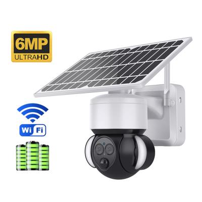 中国 6MP 4Gの太陽カメラ12Xのズームレンズ屋外カメラを追跡する二重レンズPTZのカメラの自動車 販売のため