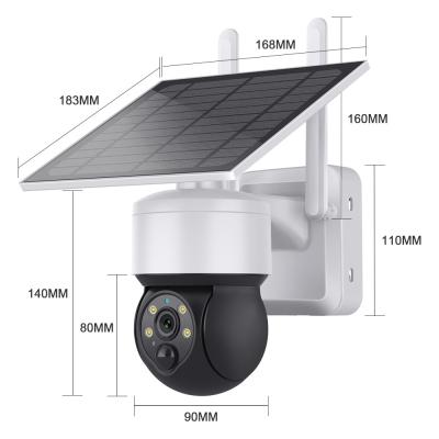 China Outdoor Solar Camera 4G Support SIM Card PIR GC2063 Camouflage Solar Power Camera for sale