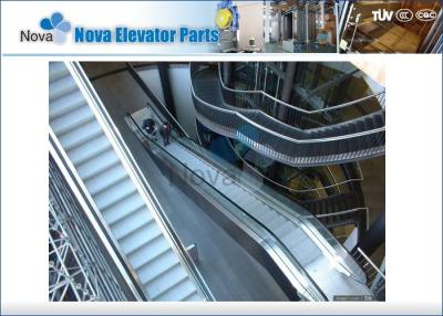 China Safety Electric Escalator / Mall Escalators Components , 600mm 800mm Step Width for sale