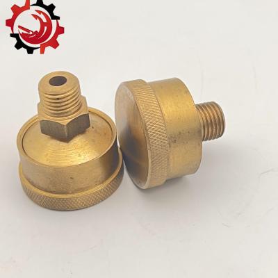China Corrosion Resistant Engine Brass Oil Cup For Sany Zoomlion Transfer Box for sale