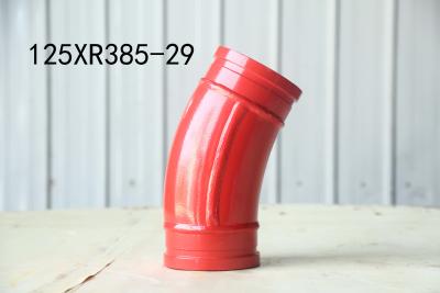 Κίνα 125*R385-29 Πυροσβεστικό σωλήνα κόκκινο χρώμα και προσαρμοσμένο στυλ για φορτηγό άντλησης σκυροδέματος προς πώληση