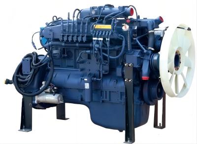 China Doppelcirculatie constructie dieselmotor 4 cilinder marine dieselmotor watergekoeld Te koop