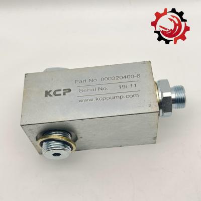 중국 KCP 000320400-6 Pneumatic 체크 밸브 예비 부품 콘크리트 펌프 판매용