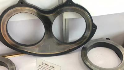 Chine 200 mm Zoomlion Pièces de pompe à béton SCWHING SPL2000 Plaques d'usure en verre à vendre