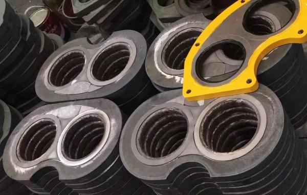 Quality ODM Putzmeister Concrete Pump Parts Components Jiale 160 Glass Plates for sale
