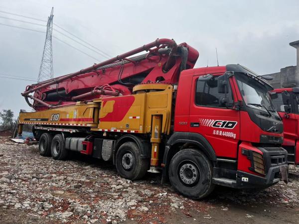 Quality 62m Used Concrete Pump Truck For Heavy Duty And High Pressure Pumping for sale