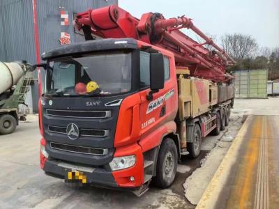 China 2022 jaar sany Gebruikt 66m Sany chassis land-zes grote beton pomp truck en boetiek auto staat Te koop