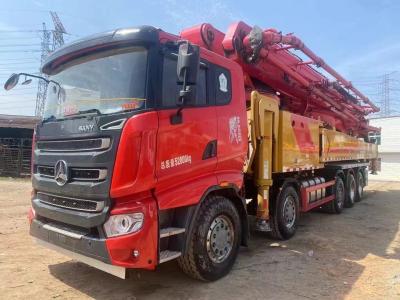 China 2021 Sany C10 Self Made Chassis Five Axle Pump Truck 65m High End Version for sale