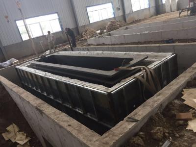 China Estructure la línea de la galvanización de la inmersión caliente de los tubos con acero con poco carbono/tamaño modificado para requisitos particulares en venta