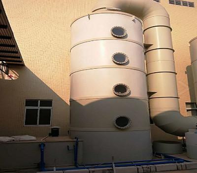 China 500 Mm Smoke Extraction System , Fume Scrubber System For Hot Dip Galvanized Line for sale