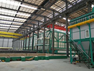 China Máquina da galvanização do mergulho quente do centro de detecção e de controlo de HRC para a tubulação de dreno à venda