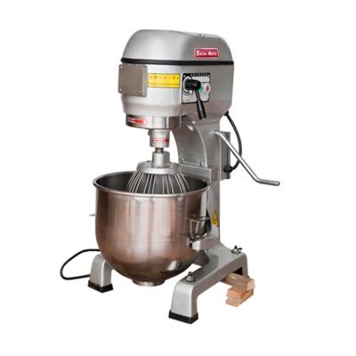 China Electric Popular Planetary Mixer for Bakery House Dough Kneading Cream Mixing Beating Industrial Cake Mixer for sale